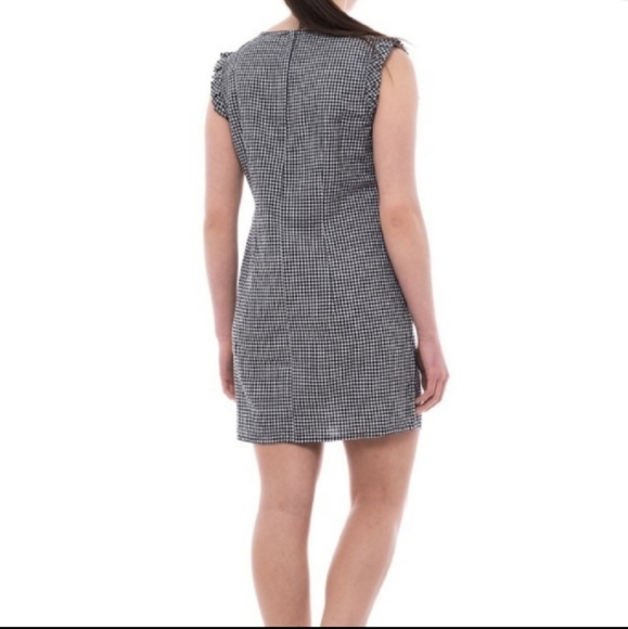 Cynthia Rowley | Vintage Gingham Seersucker Dress with Ruffles | Size 10 - Picture 2 of 6